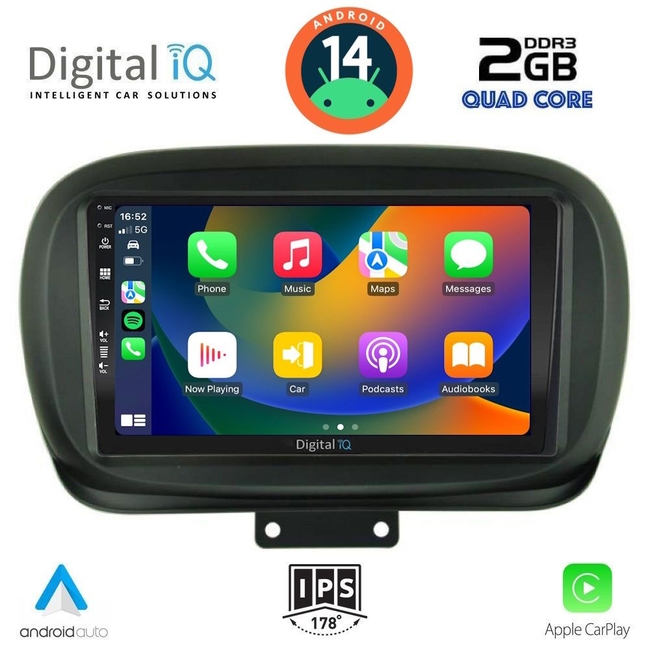 DIGITAL IQ BXC 3134_CPAA (9inc) MULTIMEDIA TABLET for FIAT 500X mod. 2014>