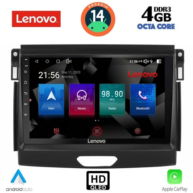 LENOVO SSX 9173_CPA (9inc) MULTIMEDIA TABLET for FORD RANGER mod. 2018&gt;