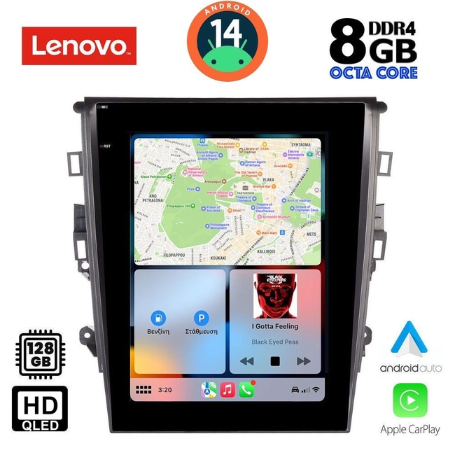 LENOVO SSW 10959_CPA TESLA STYLE for FORD MONDEO mod. 2014>