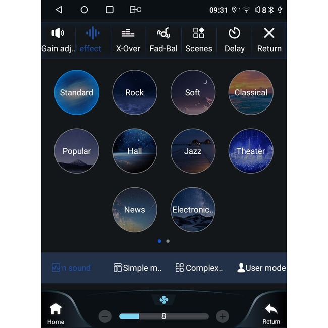 LENOVO SSW 10959_CPA TESLA STYLE for FORD MONDEO mod. 2014>
