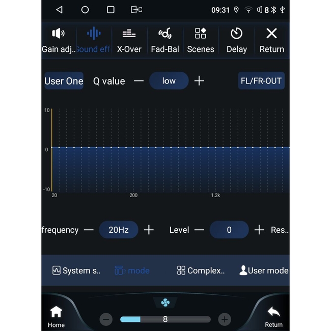 LENOVO SSW 10959_CPA TESLA STYLE for FORD MONDEO mod. 2014>