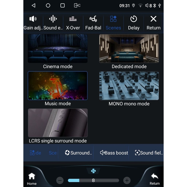 LENOVO SSW 10959_CPA TESLA STYLE for FORD MONDEO mod. 2014>