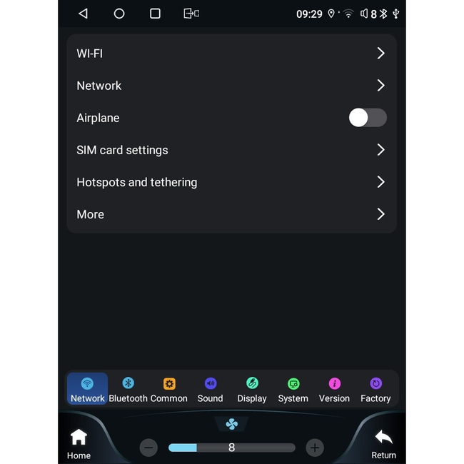 LENOVO SSW 10959_CPA TESLA STYLE for FORD MONDEO mod. 2014>
