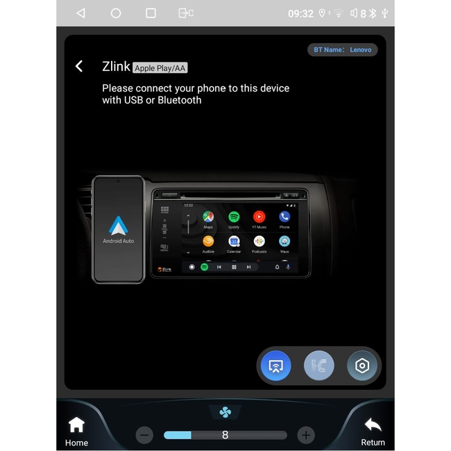 LENOVO SSW 10959_CPA TESLA STYLE for FORD MONDEO mod. 2014>