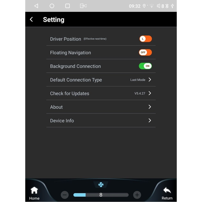 LENOVO SSW 10959_CPA TESLA STYLE for FORD MONDEO mod. 2014>
