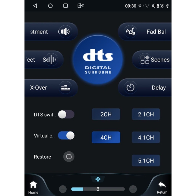 LENOVO SSW 10959_CPA TESLA STYLE for FORD MONDEO mod. 2014>