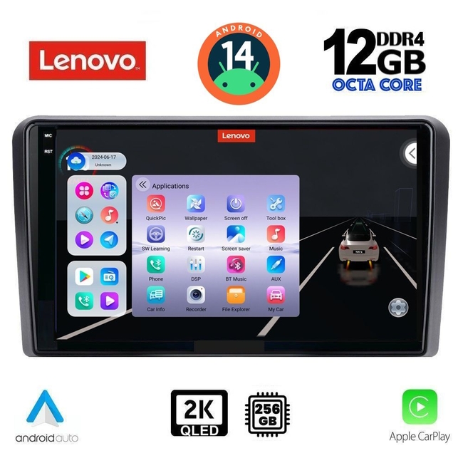 LENOVO SSZ 12178L_CPA (10inc) MULTIMEDIA TABLET for FORD TRANSIT CUSTOM | TOURNEO CUSTOM mod. 2019&gt; Low Version