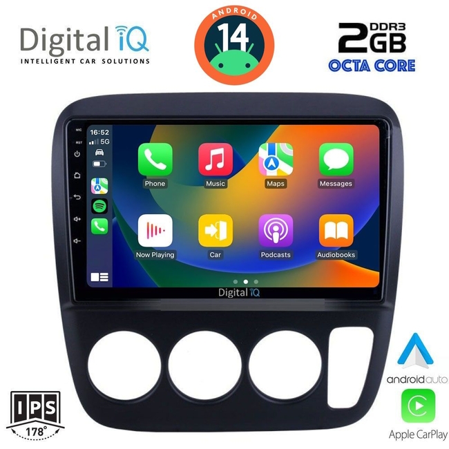 DIGITAL IQ RTG 4196_CPA A/C (9inc) MULTIMEDIA TABLET for HONDA CRV mod. 1996-2006