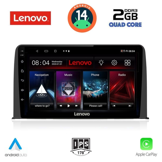 LENOVO LVD 2199_CPA (10inc) MULTIMEDIA TABLET for HONDA CRV mod. 2017&gt;