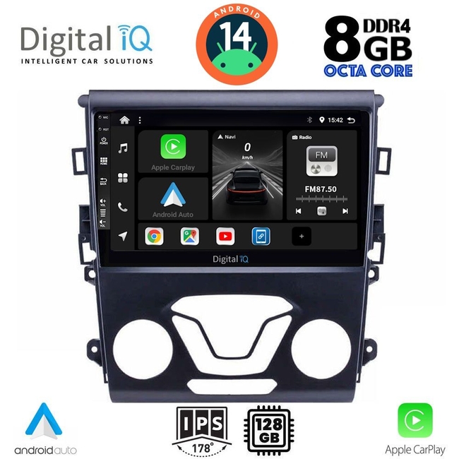DIGITAL IQ BXF 7164_CPAA A/C (9inc) MULTIMEDIA TABLET for FORD MONDEO mod. 2014&gt;