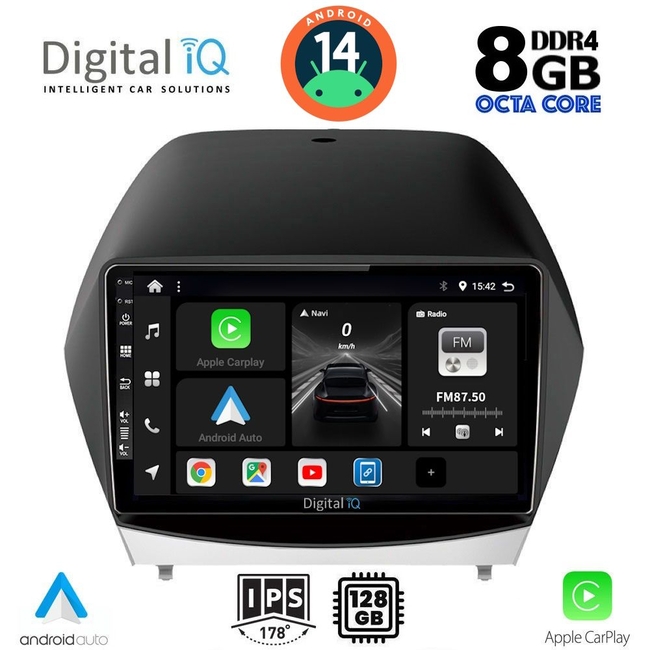 DIGITAL IQ BXF 7235_CPAA (10inc) MULTIMEDIA TABLET for HYUNDAI iX35  mod. 2010-2015