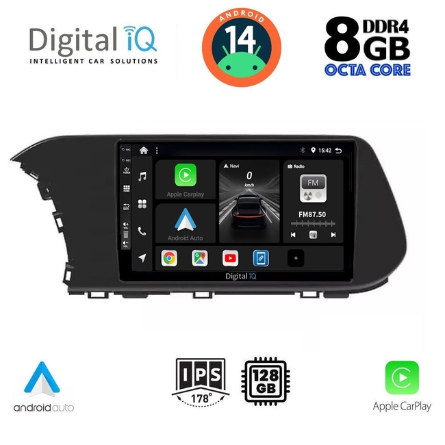 DIGITAL IQ BXF 7220_CPAA (10inc) MULTIMEDIA TABLET for HYUNDAI i20 mod. 2021&gt;
