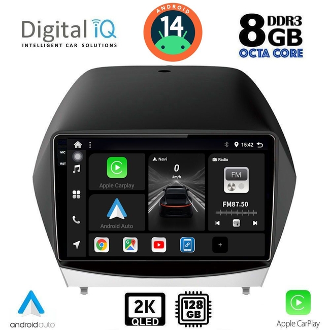 DIGITAL IQ BXF 8235_CPAA (10inc) MULTIMEDIA TABLET for HYUNDAI iX35  mod. 2010-2015