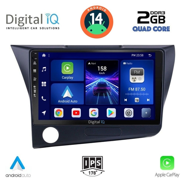 DIGITAL IQ BXC 3203_CPAA (9inc) MULTIMEDIA TABLET for HONDA CRZ mod. 2010-2016