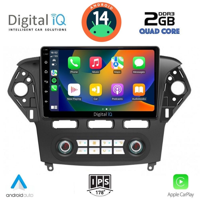 DIGITAL IQ RSB 1163_CPA CLIMA (10inc) MULTIMEDIA TABLET for FORD MONDEO mod. 2011-2013