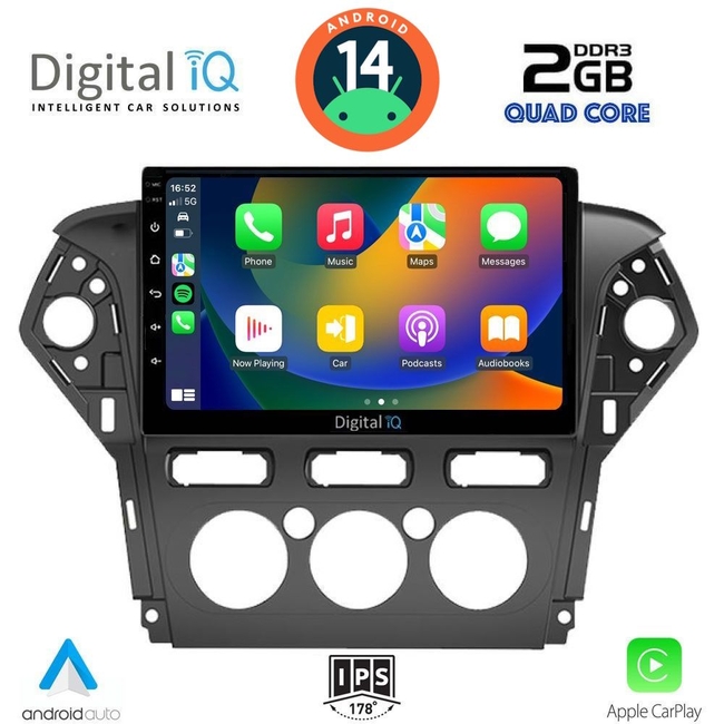 DIGITAL IQ RSB 1163_CPA A/C (10inc)  MULTIMEDIA TABLET for FORD MONDEO mod. 2011-2013