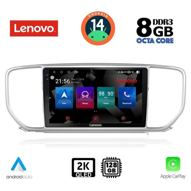 LENOVO SSW 10327_CPA (9inc) MULTIMEDIA TABLET for KIA SPORTAGE mod. 2018&gt;