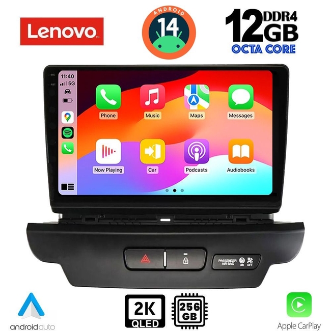 LENOVO SSZ 12304_CPA (9inc) MULTIMEDIA TABLET for KIA CEED - XCEED mod. 2018-2022