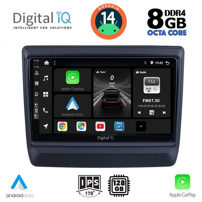DIGITAL IQ BXF 7256_CPAA (9inc) MULTIMEDIA TABLET for ISUZU DMAX mod. 2020&gt;