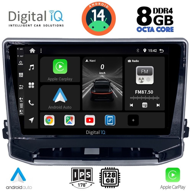DIGITAL IQ BXF 7279_CPAA (10inc) MULTIMEDIA TABLET for JEEP COMPASS mod. 2022&gt;