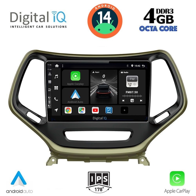 DIGITAL IQ BXF 6273_CPAA (10inc) MULTIMEDIA TABLET for JEEP CHEROKEE mod. 2014>