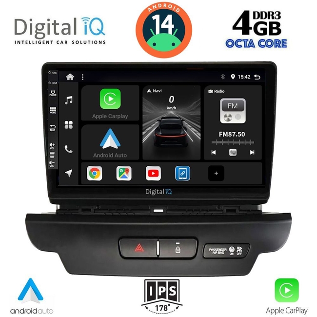 DIGITAL IQ BXF 6304_CPAA (9inc) MULTIMEDIA TABLET for KIA CEED - XCEED mod. 2018-2022
