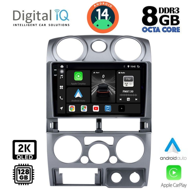 DIGITAL IQ BXF 8254_CPAA (9inc) MULTIMEDIA TABLET for ISUZU D-MAX mod. 2008-2012