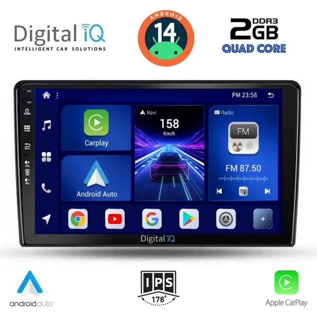 DIGITAL IQ BXC 3301_CPAA (9inc) MULTIMEDIA TABLET for KIA CEED mod. 2009-2012