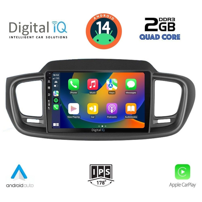 DIGITAL IQ BXC 3319_CPAA (10inc) MULTIMEDIA TABLET for KIA SORENTO mod. 2014-2020