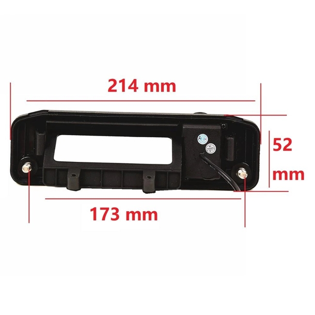 DIGITAL IQ CAMERA MERC_01 (AHD-NTSC) HANDLE CAMERA for MERCEDES A (W176) - GLA - GLC - ML (W166)