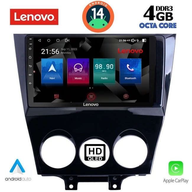 LENOVO SSX 9395_CPA (9inc) MULTIMEDIA TABLET for MAZDA RX8 mod. 2008&gt;
