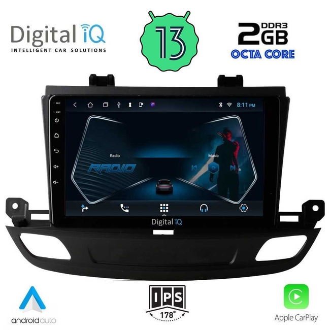 DIGITAL IQ RTC 5493_CPA (9inc) MULTIMEDIA TABLET for OPEL INSIGNIA mod. 2018&gt;