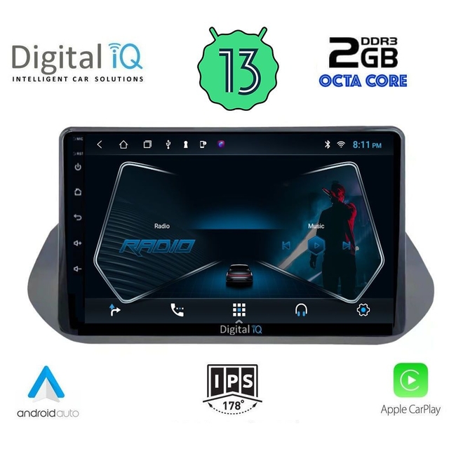 DIGITAL IQ RTC 5469_CPA (10inc) MULTIMEDIA TABLET for NISSAN  QASHQAImod. 2021>