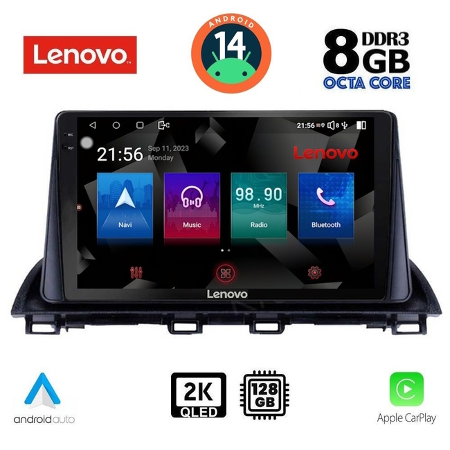LENOVO SSW 10367_CPA (9inc) MULTIMEDIA TABLET for MAZDA 3 mod. 2014&gt;