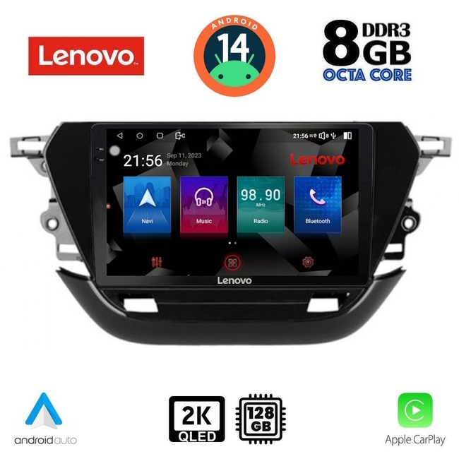 LENOVO SSW 10487_CPA (9inc) MULTIMEDIA TABLET for OPEL CORSA F mod. 2021&gt;