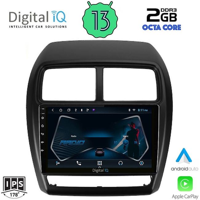 DIGITAL IQ RTC 5431_CPA (9inc) MULTIMEDIA TABLET for MITSUBISHI ASX mod. 2020&gt;