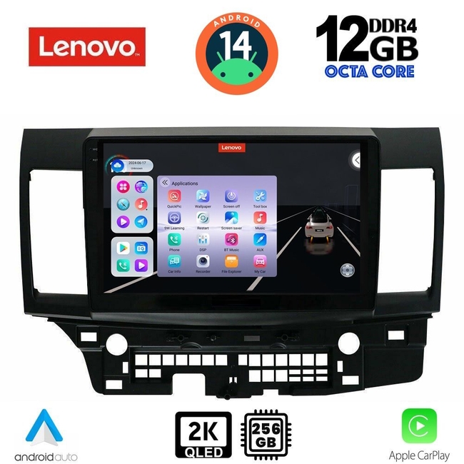 LENOVO SSZ 12434_CPA (10inc) MULTIMEDIA TABLET for MITSUBISHI LANCER mod. 2008&gt;
