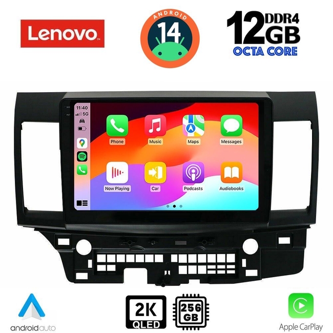 LENOVO SSZ 12434_CPA (10inc) MULTIMEDIA TABLET for MITSUBISHI LANCER mod. 2008&gt;