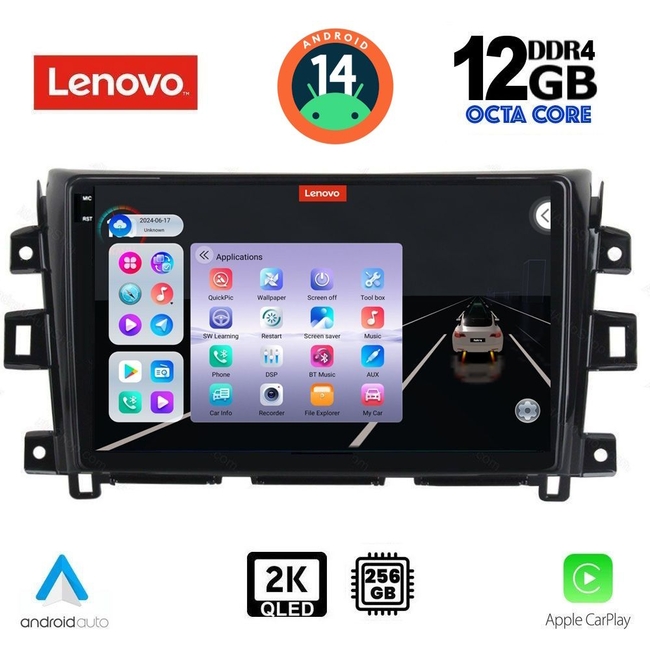 LENOVO SSZ 12456_CPA (10inc) MULTIMEDIA TABLET for NISSAN NAVARA mod. 2016&gt;