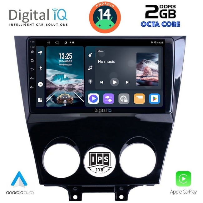 DIGITAL IQ RTG 4395_CPA (9inc) MULTIMEDIA TABLET for MAZDA RX8 mod. 2008&gt;