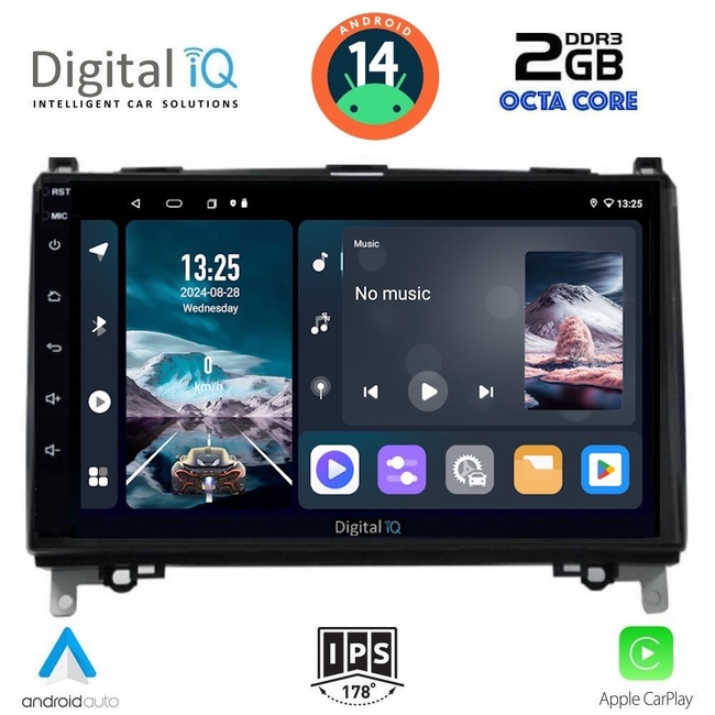 DIGITAL IQ RTG 4400_CPA (9inc) MULTIMEDIA TABLET for MERCEDES A – B -SPRINTER – VITO mod. 2007&gt;