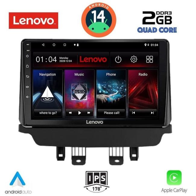 LENOVO LVD 2362_CPA (9inc) MULTIMEDIA TABLET for MAZDA 2 mod. 2014&gt;