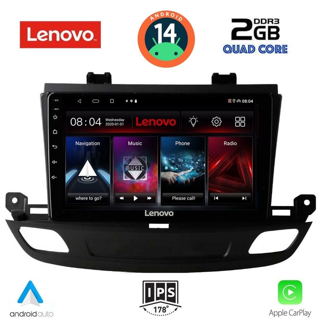 LENOVO LVD 2493_CPA (9inc) MULTIMEDIA TABLET for OPEL INSIGNIA mod. 2018&gt;