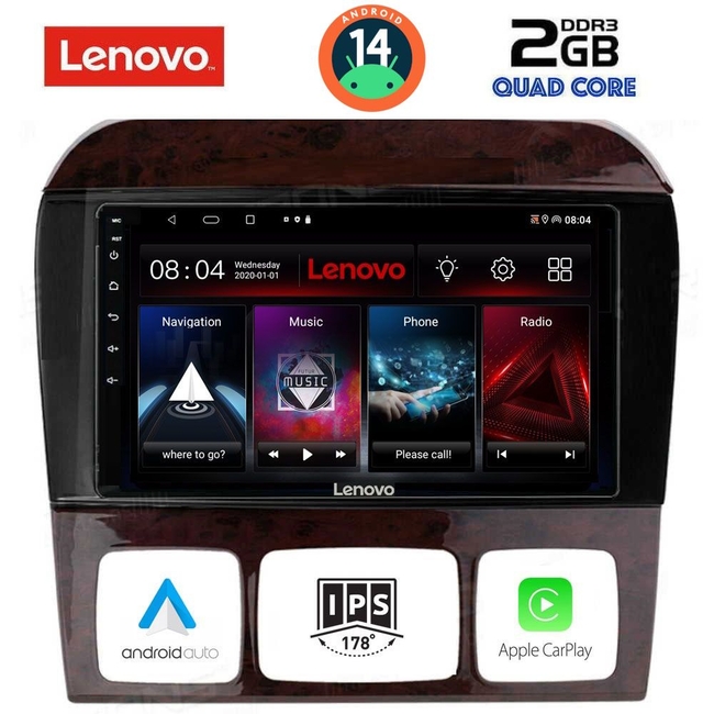 LENOVO LVD 2426_CPA (9inc) MULTIMEDIA TABLET for MERCEDES  S  W220  mod. 1998-2005