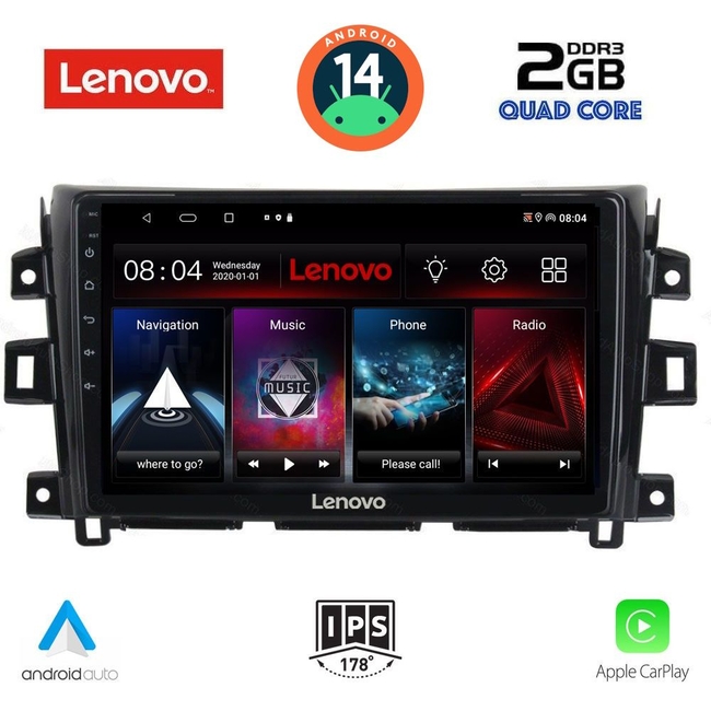 LENOVO LVD 2456_CPA (10inc) MULTIMEDIA TABLET for NISSAN NAVARA mod. 2016&gt;