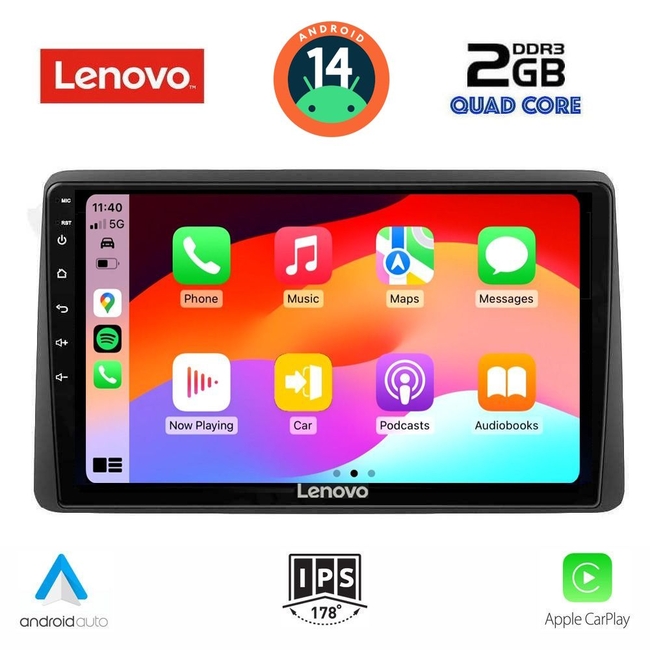 LENOVO LVD 2450_CPA (10inc) MULTIMEDIA TABLET for NISSAN NAVARA D22 mod. 1998-2004