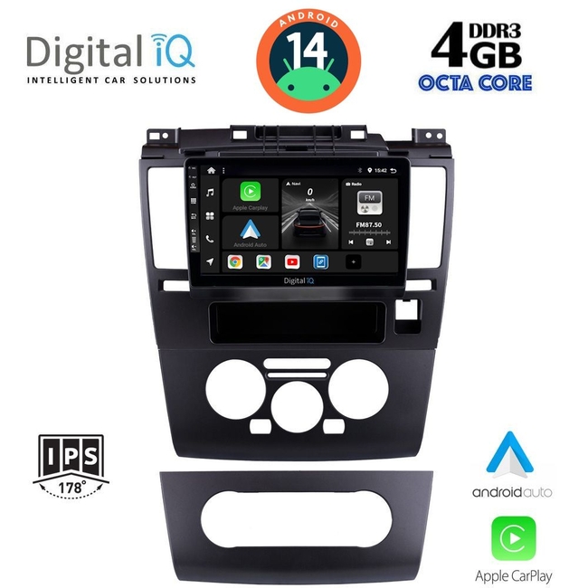 DIGITAL IQ BXF 6465_CPAA (9inc) MULTIMEDIA TABLET for NISSAN TIDA mod. 2004>