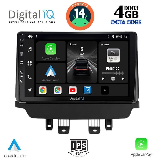 DIGITAL IQ BXF 6362_CPAA (9inc) MULTIMEDIA TABLET for MAZDA 2 mod. 2014&gt;