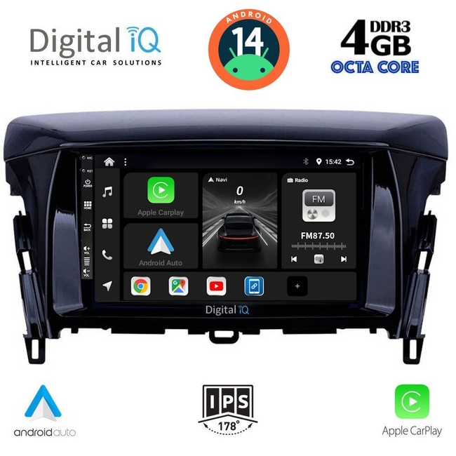 DIGITAL IQ BXF 6432_CPAA (9inc) MULTIMEDIA TABLET for MITSUBISHI ECLIPSE CROSS mod. 2018&gt;