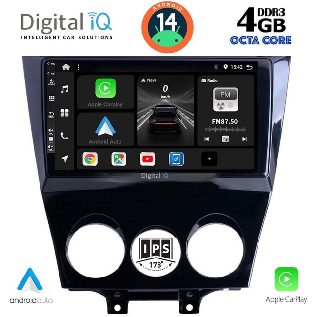 DIGITAL IQ BXF 6395_CPAA (9inc) MULTIMEDIA TABLET for MAZDA RX8 mod. 2008&gt;